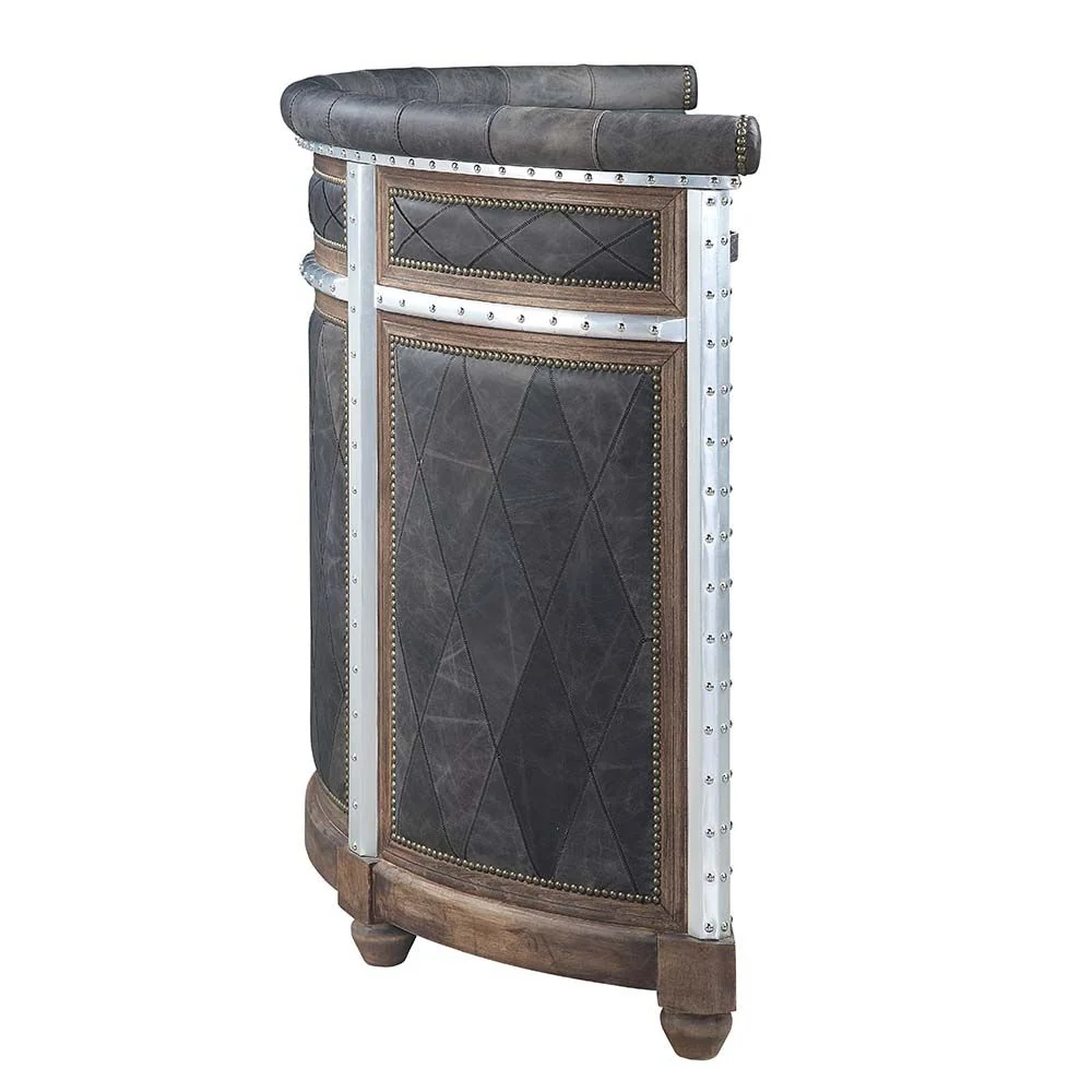 Rahma Bar Set DN01019 - Leather & Aluminum - Image 9