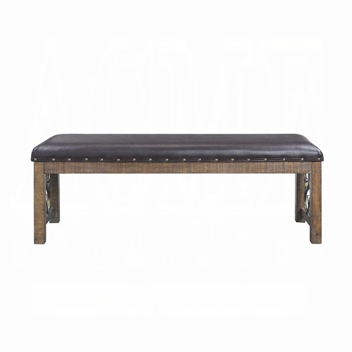 Raphaela Bench Weathered Cherry DN00982 - Image 2
