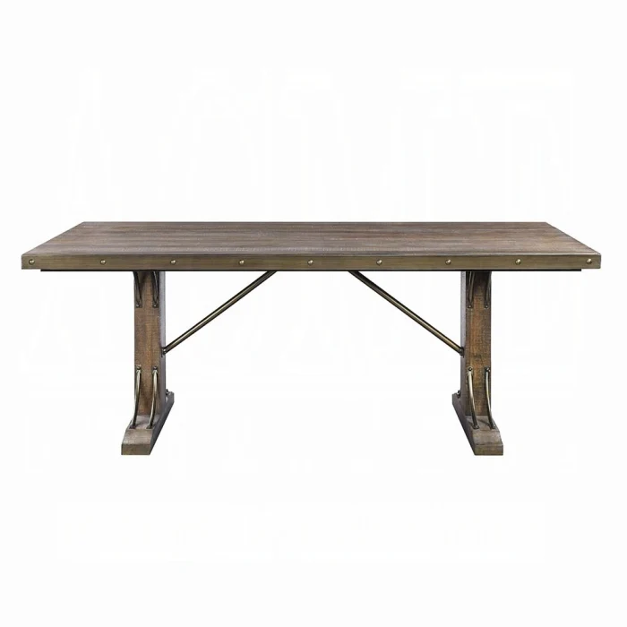 Raphaela Weathered Cherry Dining Set DN00980 - Image 3