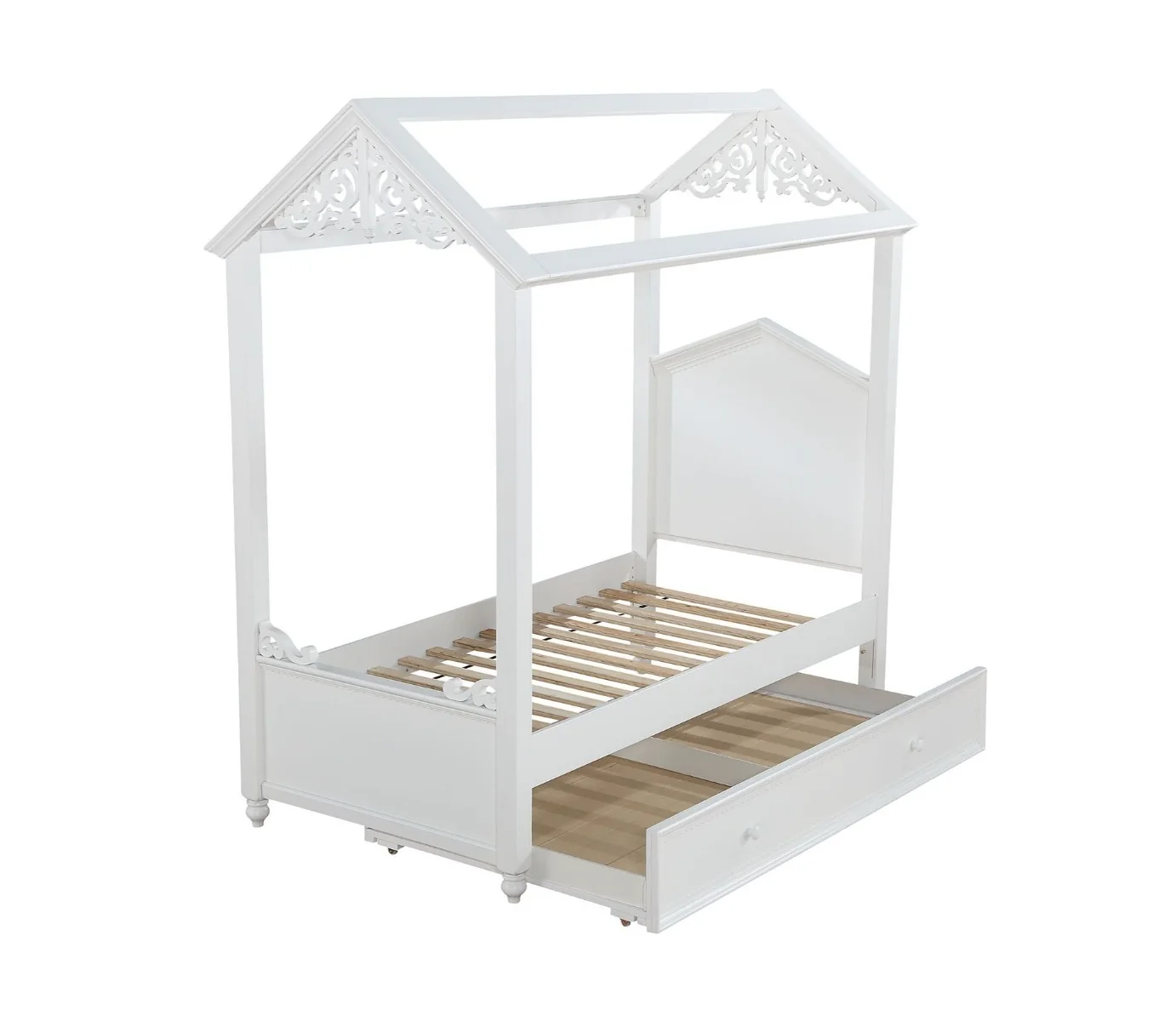 Rapunzel House Inspired Bed - Twin or Full - Image 2