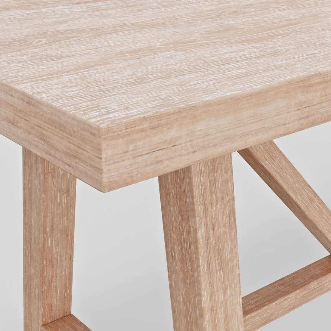 Raquel 7 Pc Natural Finish Dining Collection - Image 4