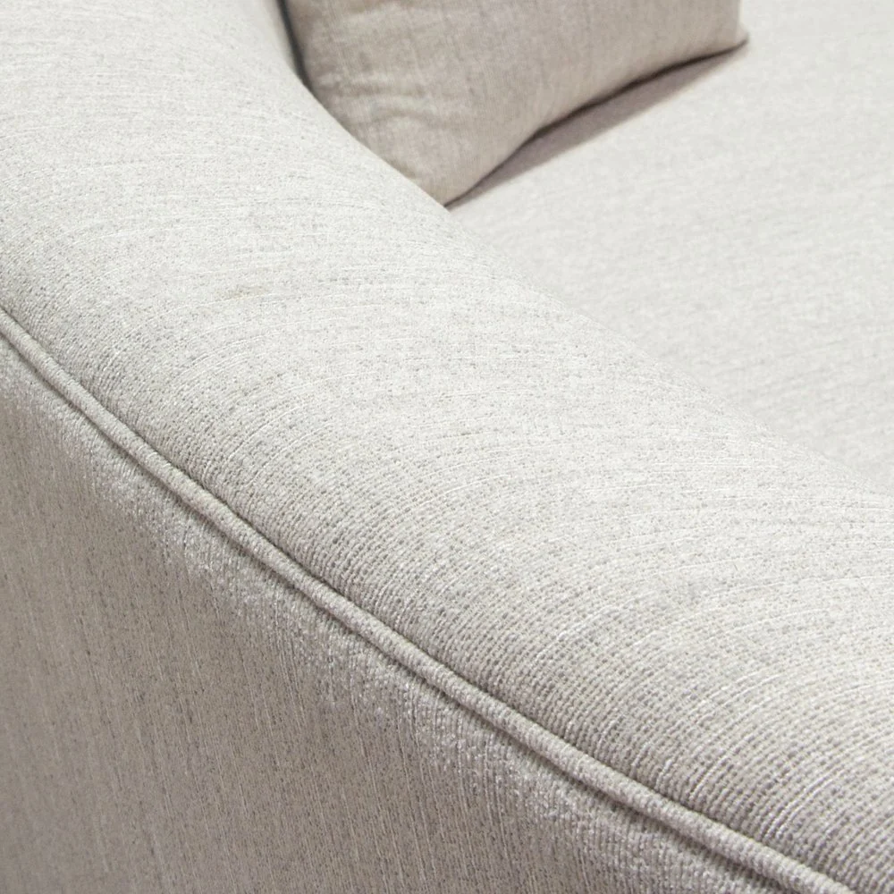 Raven Sofa Collection by Diamond Sofa - Light Creme Fabric - Image 4