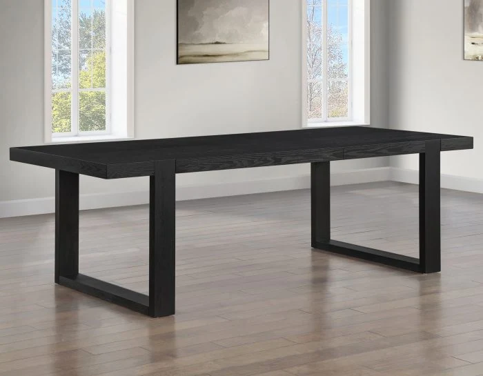 Reid 7 Pc Black Finish Dining Collection - Image 8