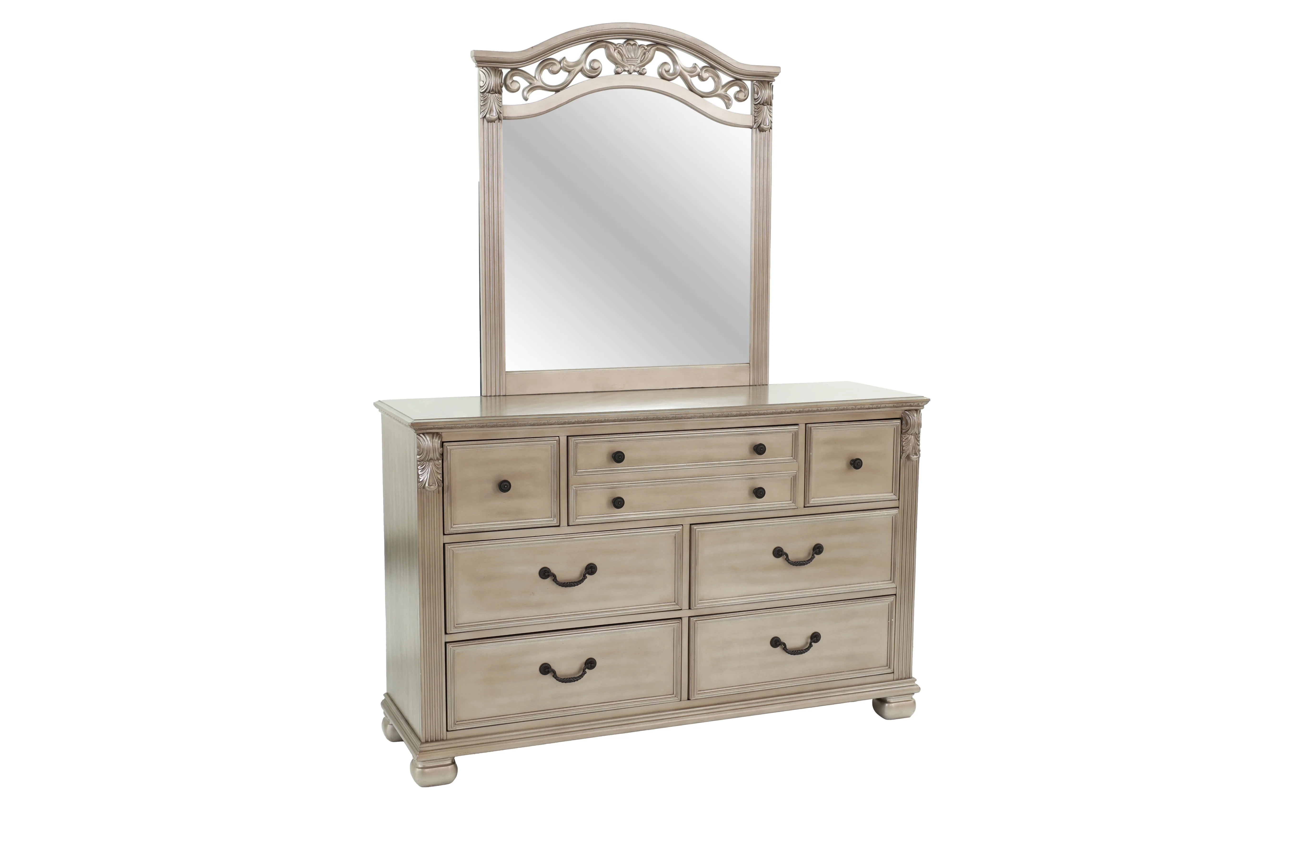 F9611 Bedroom Collecton 4 Pc - Traditional Styling - Image 4