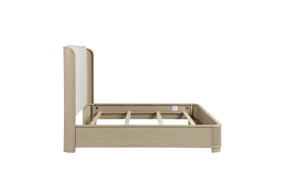 Ribbon King 4 Pc Light Oak Bedroom Set - Image 6