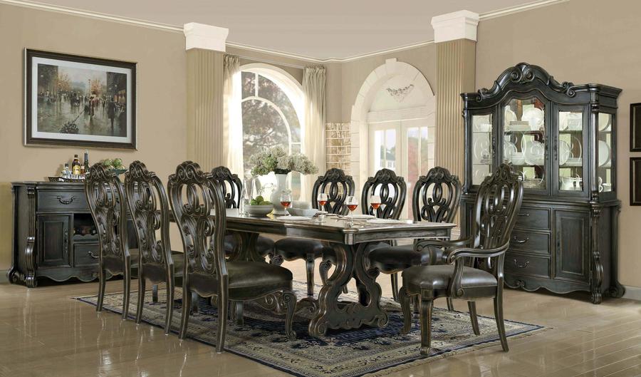 McFerran D525 Rio 9 Pc Expandable Dining Set