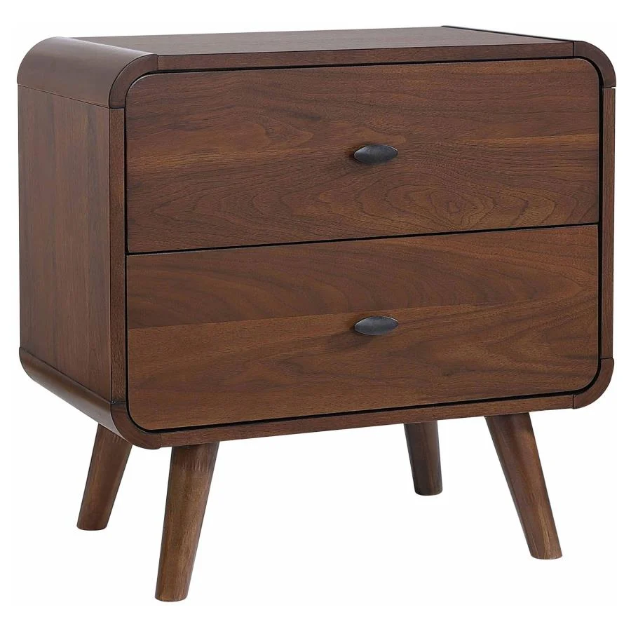 Robyn 4 Pc Twin Bedroom Set Dark Walnut - Image 5