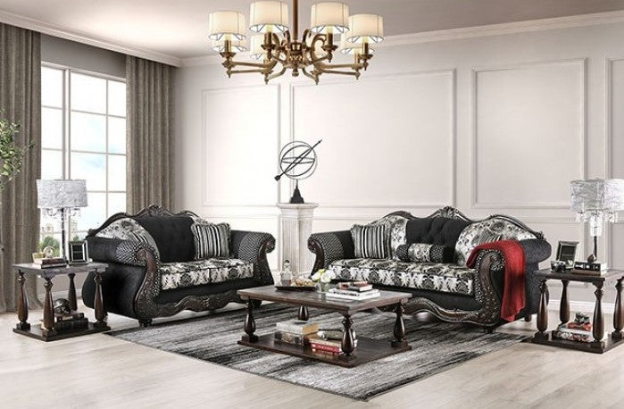Ronja Chenille Sofa & Loveseat - Furniture of America
