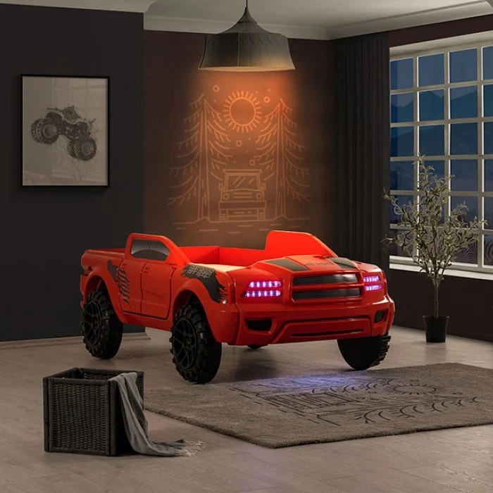 Roverton FOA7725 Pickup Truck Bed - Red or Grey - Image 3