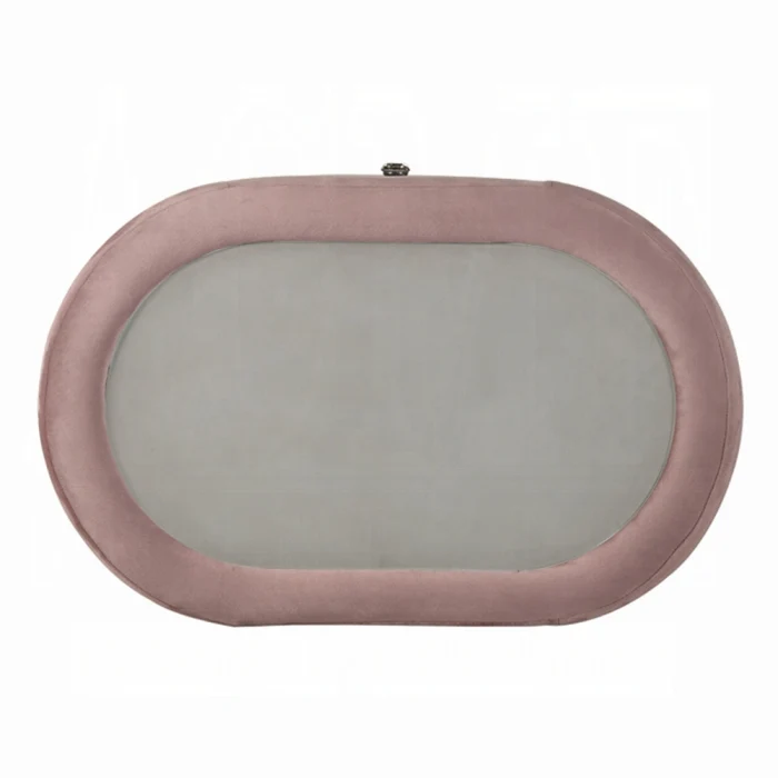 Salonia Pink Velvet Nightstand BD01184 - Image 6