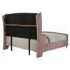 Salonia Queen Pink Velvet Bed BD01183Q - Image 4