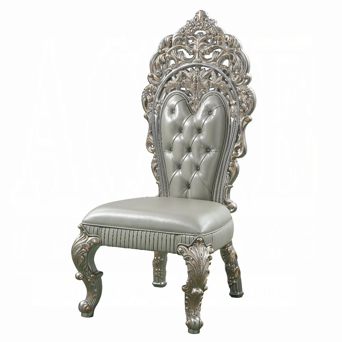 Sandoval Round Champagne Dining Set DN01493 - Image 10