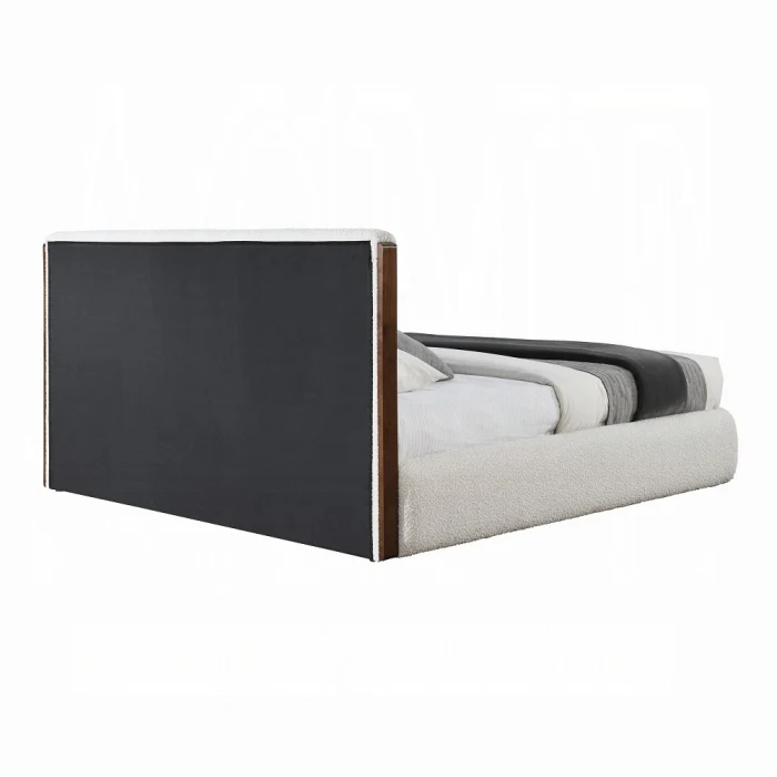 Acme Sandro White Boucle Bed BD02470Q - Image 7
