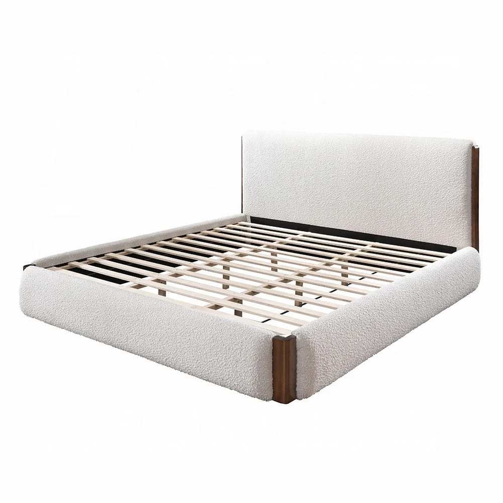 Acme Sandro White Boucle Bed BD02470Q - Image 8