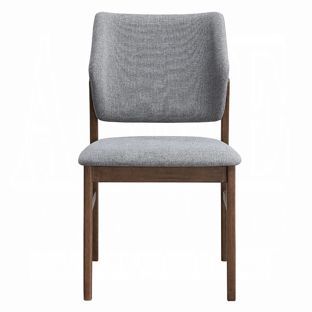 Sarha 5 Pc Walnut Light Gray Dining Set - Image 7