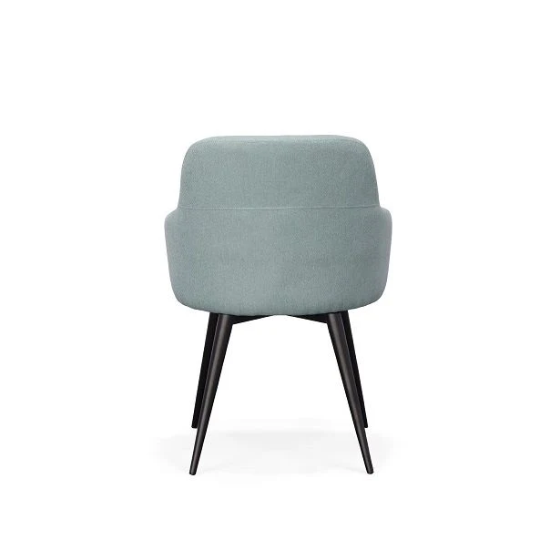 Scranton Side Chair Teal & Black - Set of 2 - Image 4
