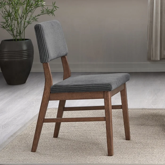 Seda 5 Pc Walnut Dining Collection - 2 Chair Choices - Image 5
