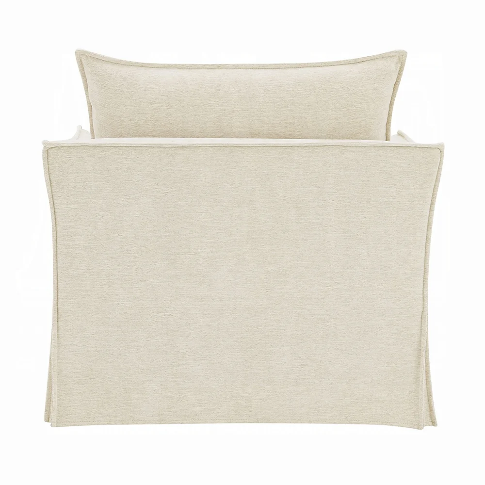 Shane Beige Linen Chair LV02912 - Image 5