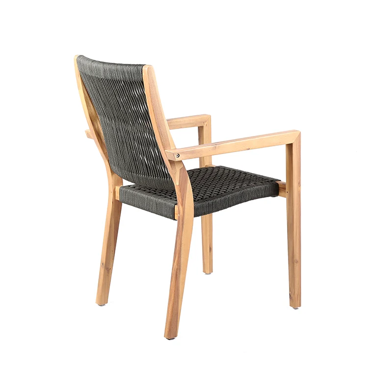 Sienna & Madsen 5 Pc Eucalyptus Dining Set - Armen Living - Image 8