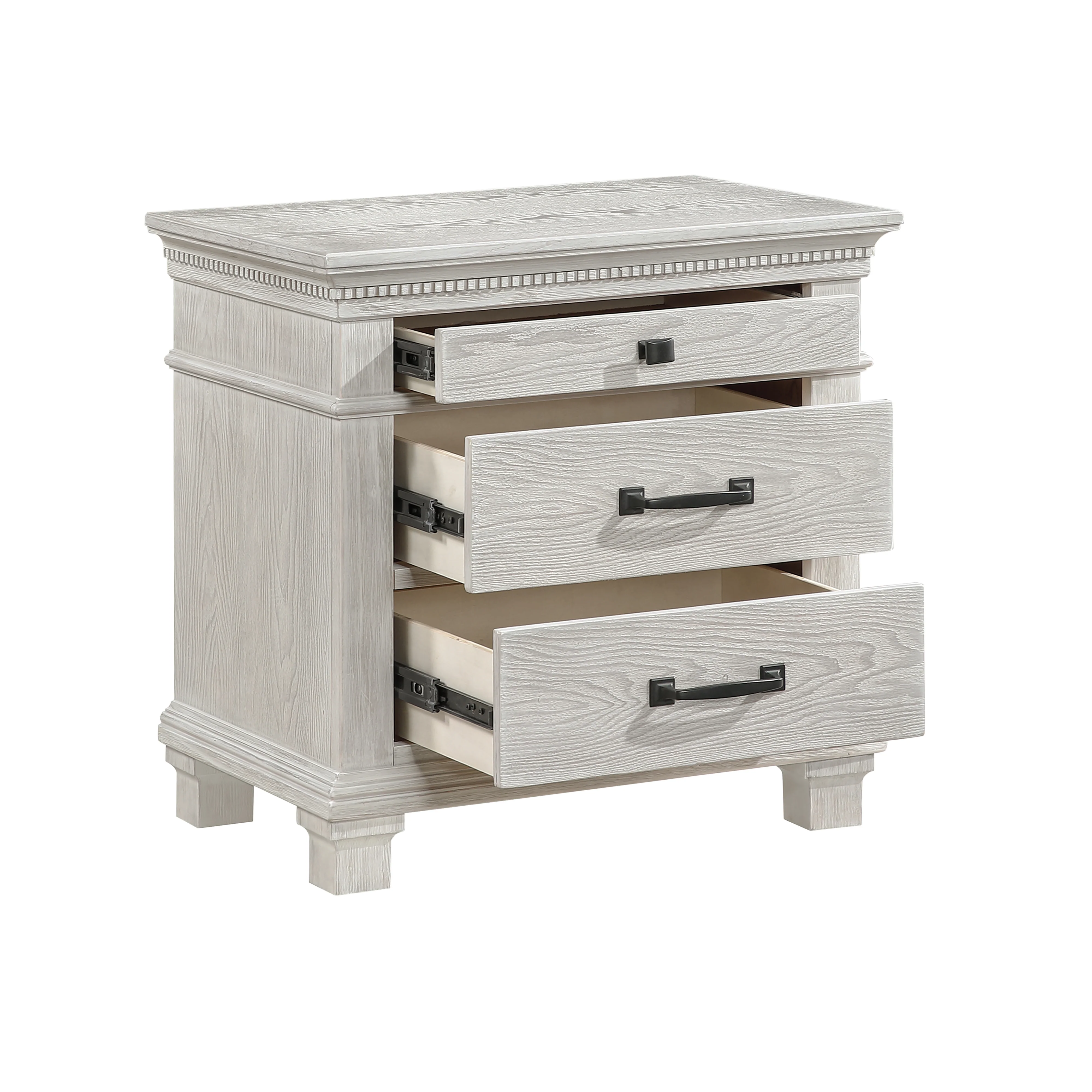 Silver Sands Gray 4 Pc Bedroom Set - Image 12