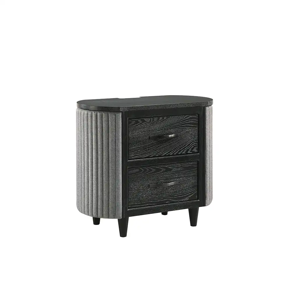 Skyline Onyx 4 Pc Modern Bedroom Set - Image 5