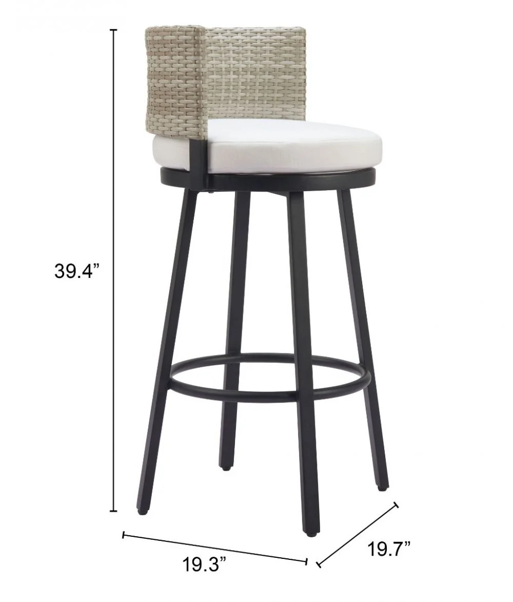 Soleil 3 Pc Outdoor Bar Set 704036 - Image 13