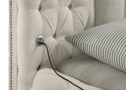 Sonya 360111Q Upholstered Storage Bed - Image 8