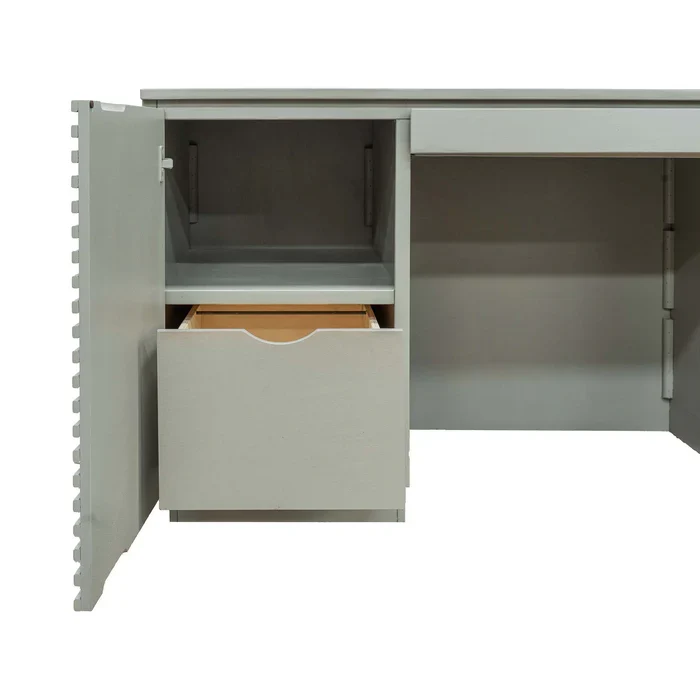 Stardust Executive Desk Sandstone Finish - Image 4