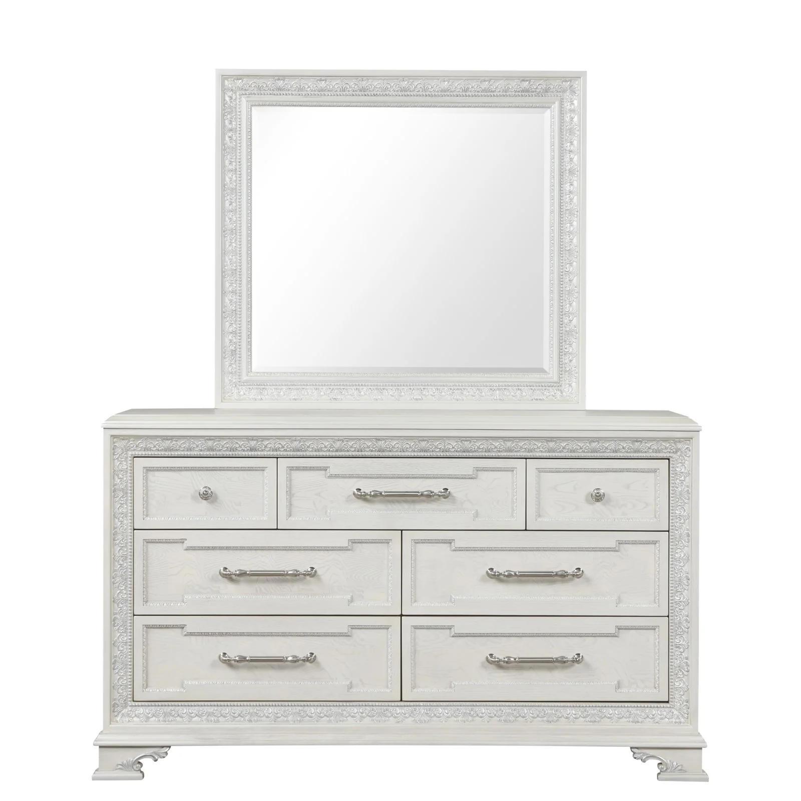 Stella Mia Creamy White Dresser FM70000WH-D - Image 3