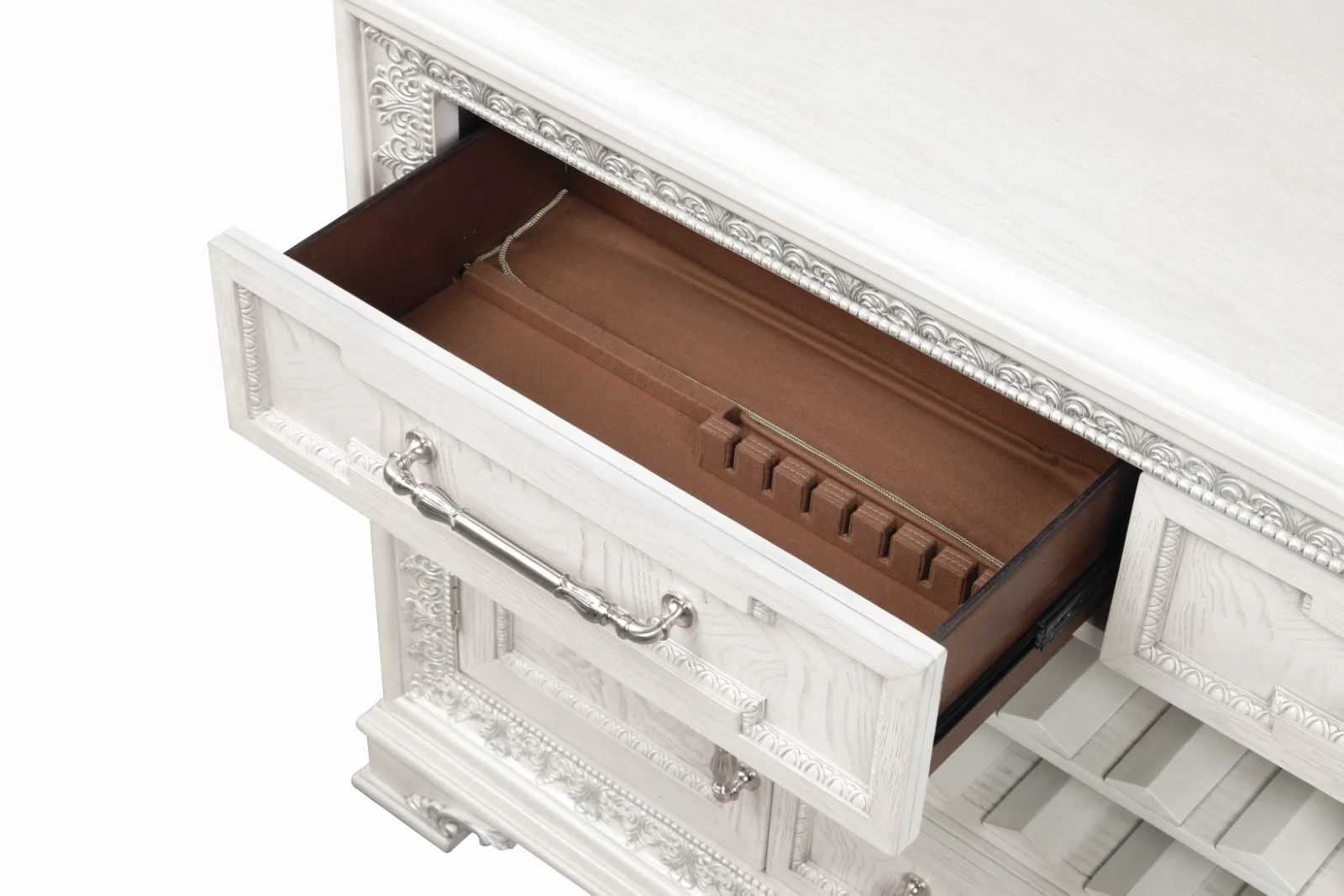 Stella Mia Ivory Sideboard FM31000WH-SV - Image 6