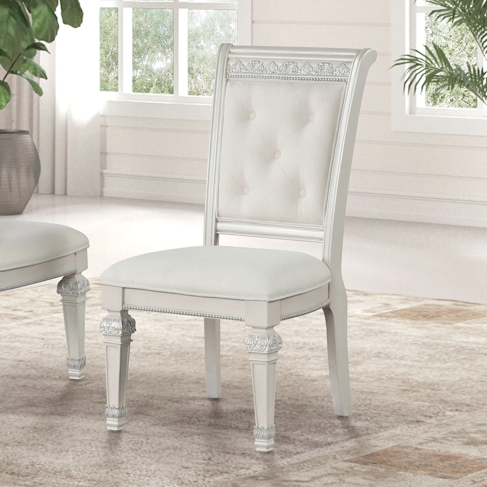 Stella Mia Traditional Ivory Dining Collection - Image 10