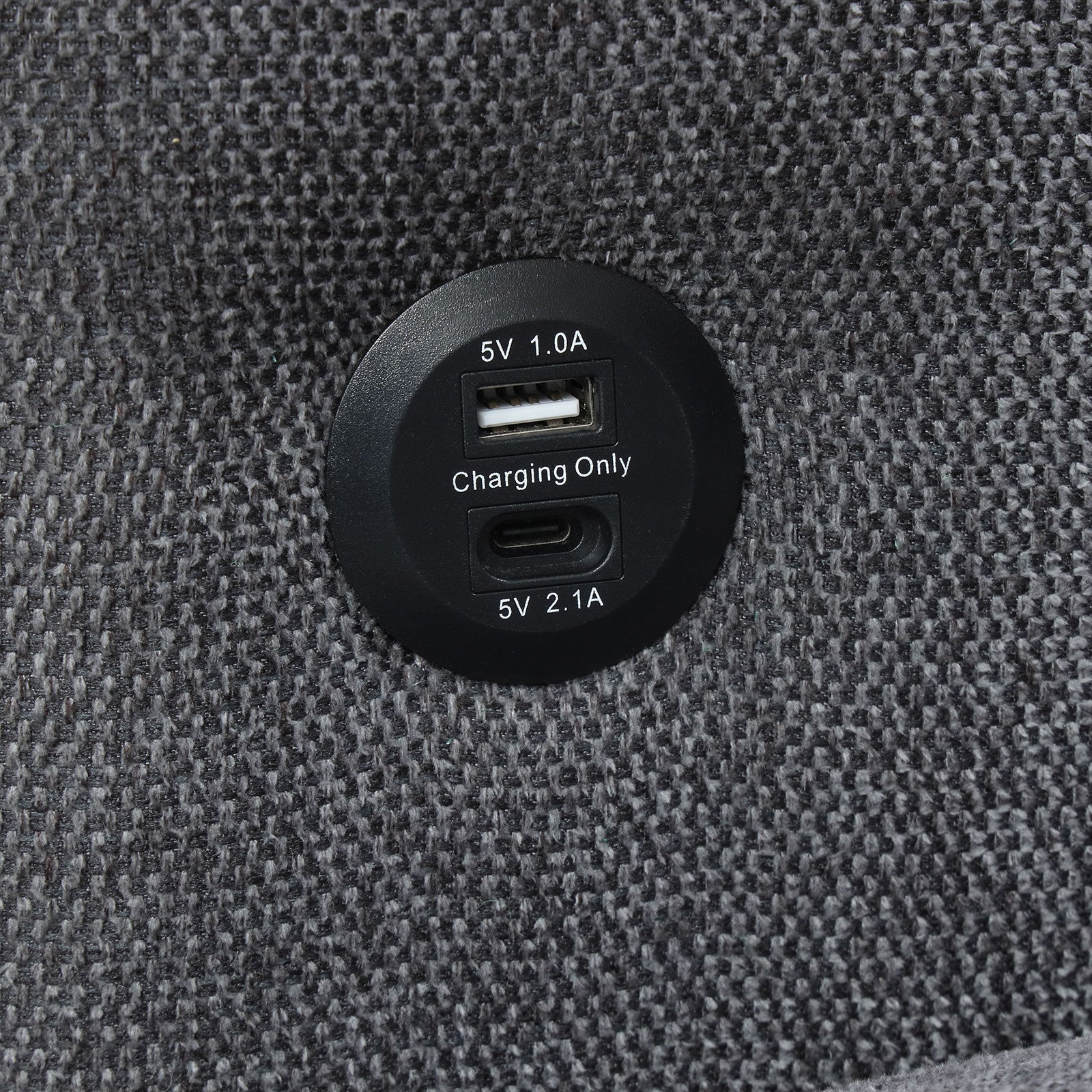 Stockwell Dark Gray Sleeper Sectional - Image 3