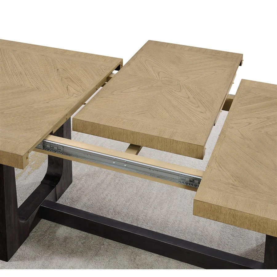 Sutton Place Caramel Cocoa Expandable Dining Set - Image 8