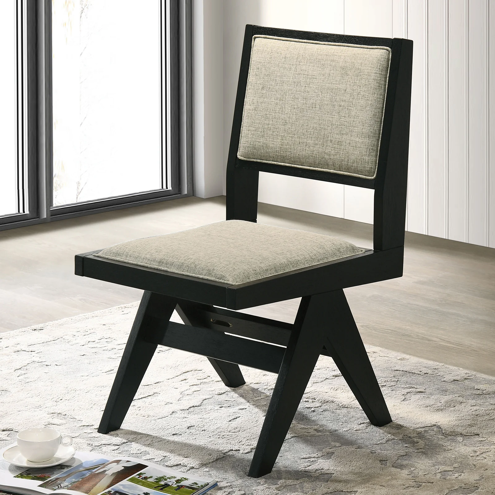 Tottenham 5 Pc Black Dining Collection - Image 2