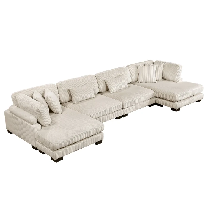 Traverse Modular Corduroy Sectional - Build Your Own - Image 17