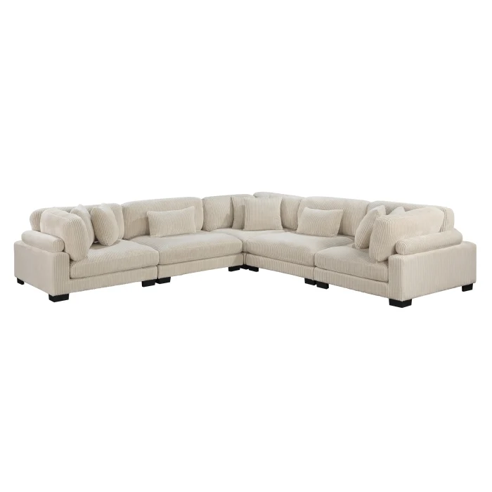 Traverse Modular Corduroy Sectional - Build Your Own - Image 18