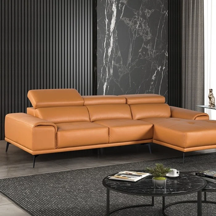 Vadso Tangerine Sectional - Right Chaise - Image 2