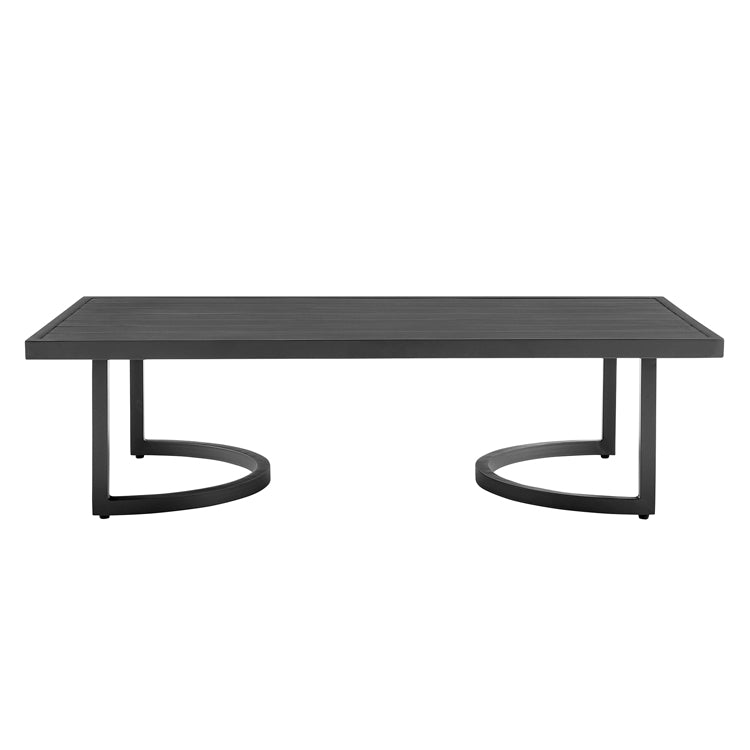 Valentina 4 Pc Dark Grey Armen Living Outdoor Seating Set - Image 6