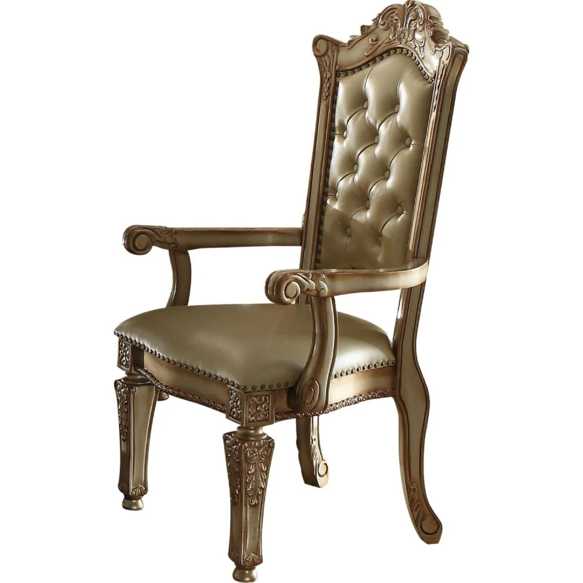 Vendome Gold Patina Dining Set by Acme Furniture - Image 7