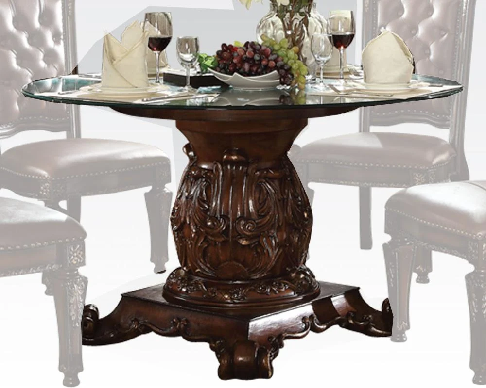 Vendome Round Glass Dining Table 62010 - Image 3