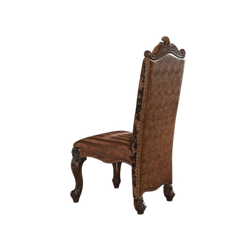Versailles Dining Set by Acme 61100 - Cherry Oak Finish - Image 5