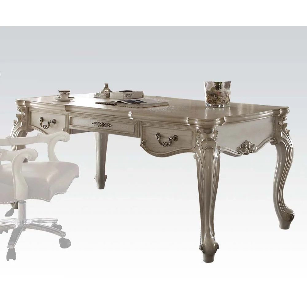 Versailles Bone Finish Executive Desk - Image 3