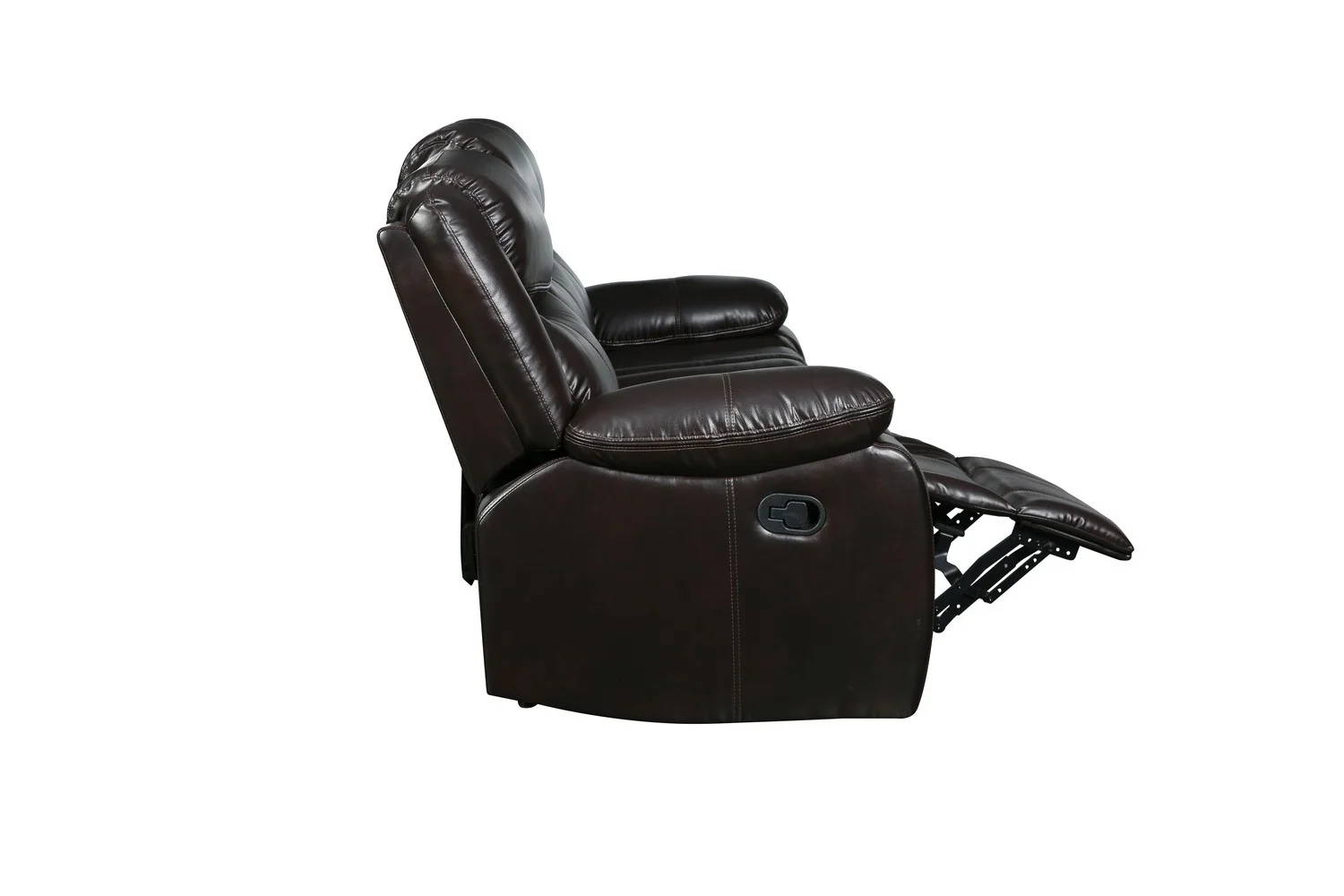 Vista 6967 Sofa & Loveseat - Espresso Leather Air - Image 8