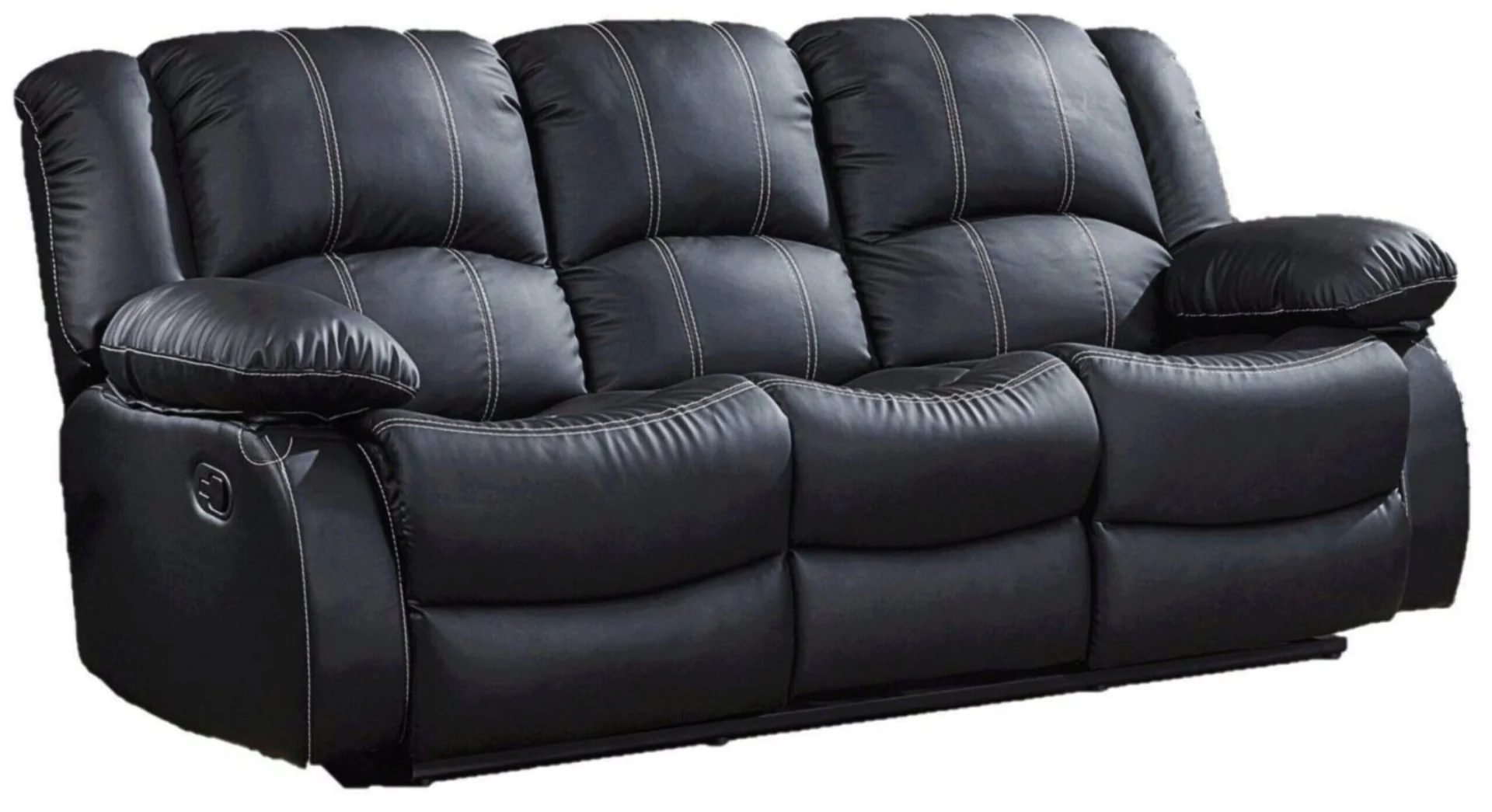 SF3591 Walker Black Sofa