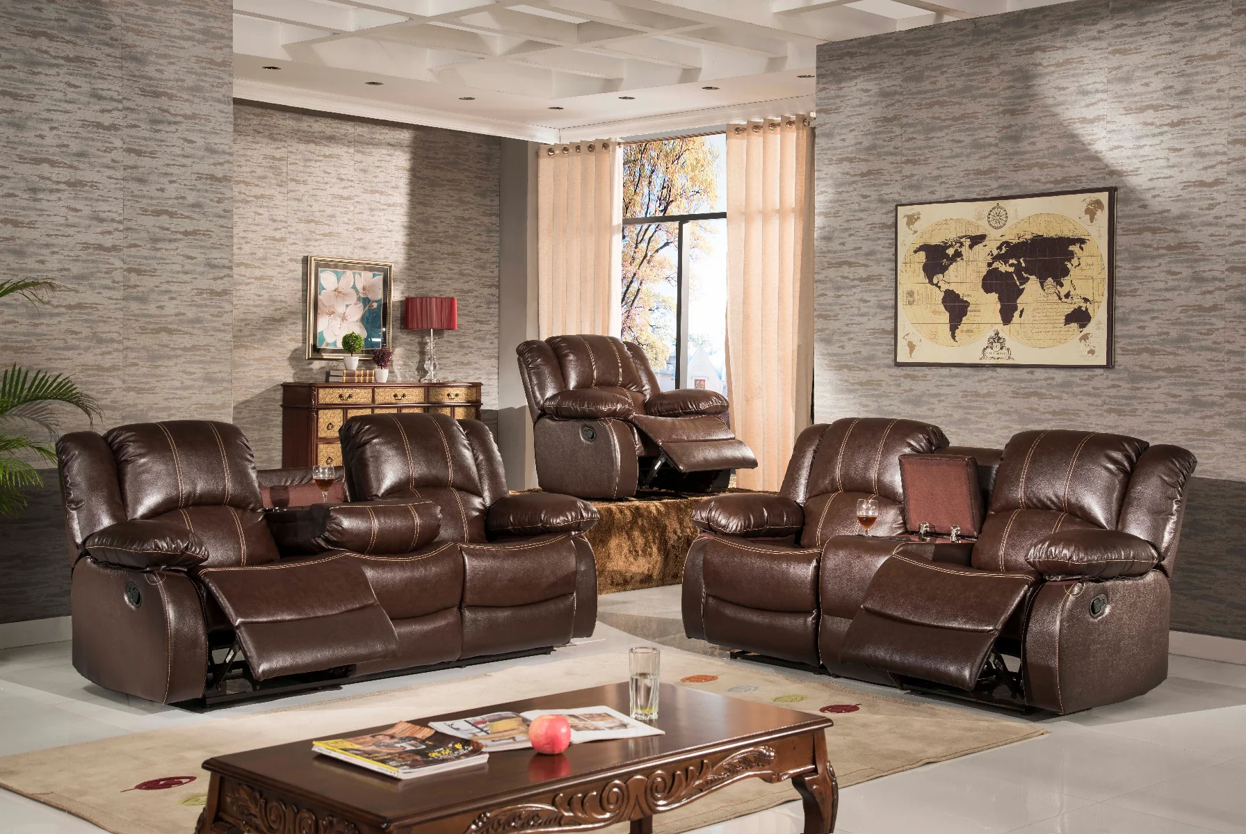 McFerran SF3591 Walker Living Room Motion Sofa Collection - Image 2