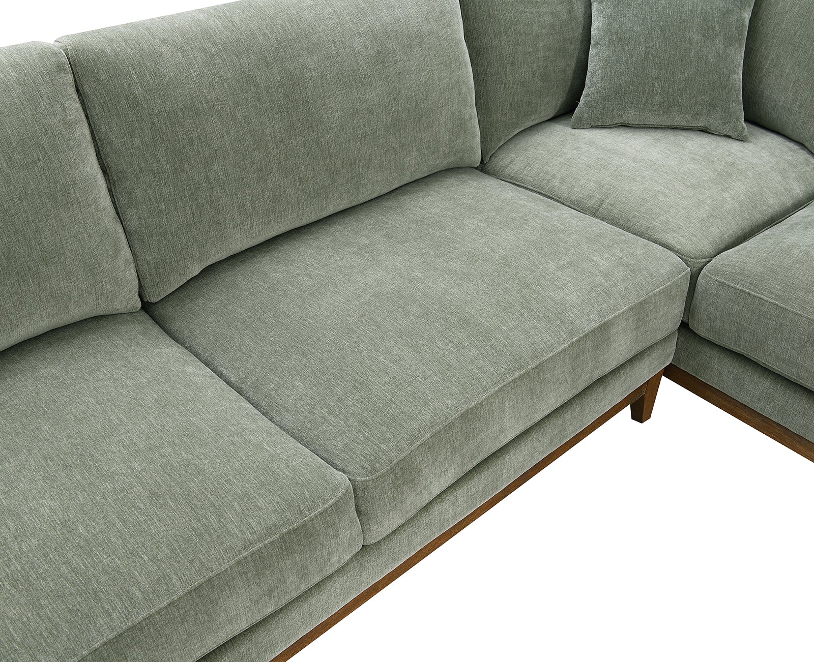 Watton Chenille Chaise Sectional - Left or Right - Image 5