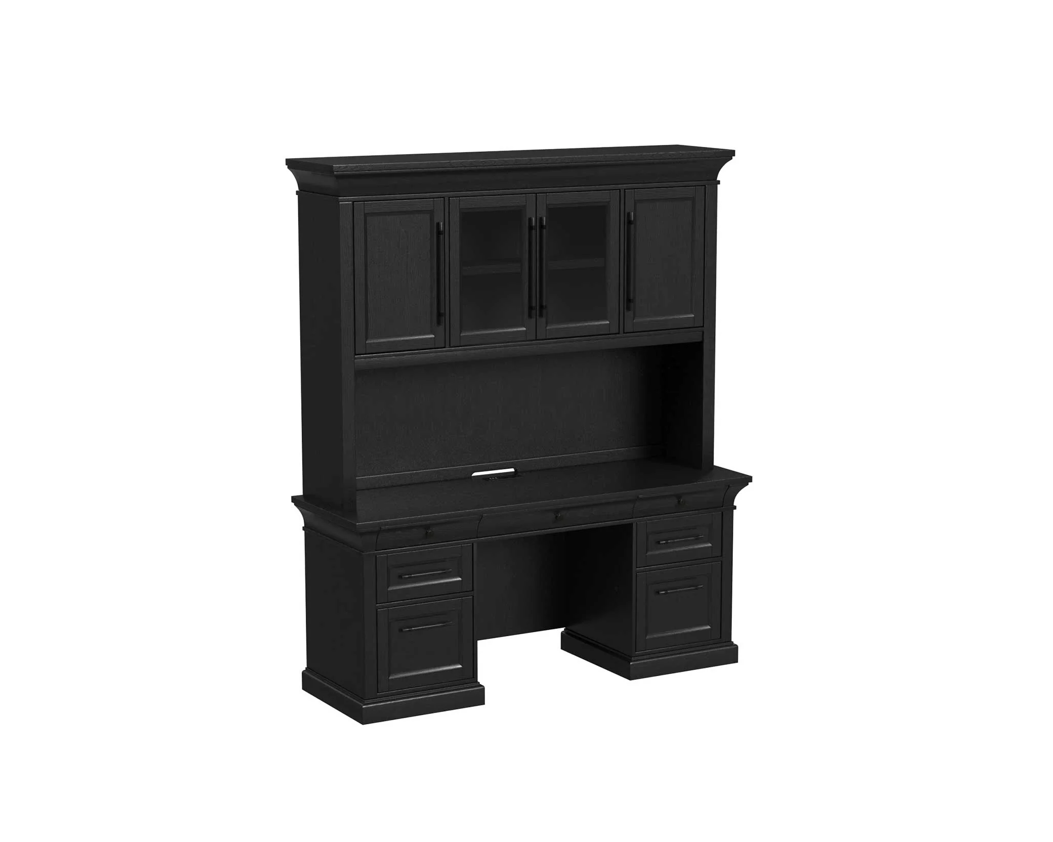 Willow Lane IMWL682B Ebony Hutch - Image 2