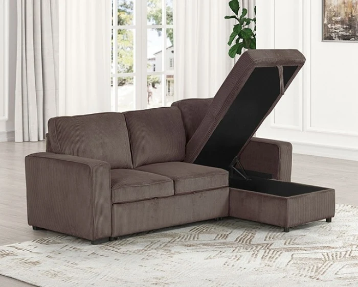 Yves Sleeper Sectional Corduroy - 3 Colors - Image 3