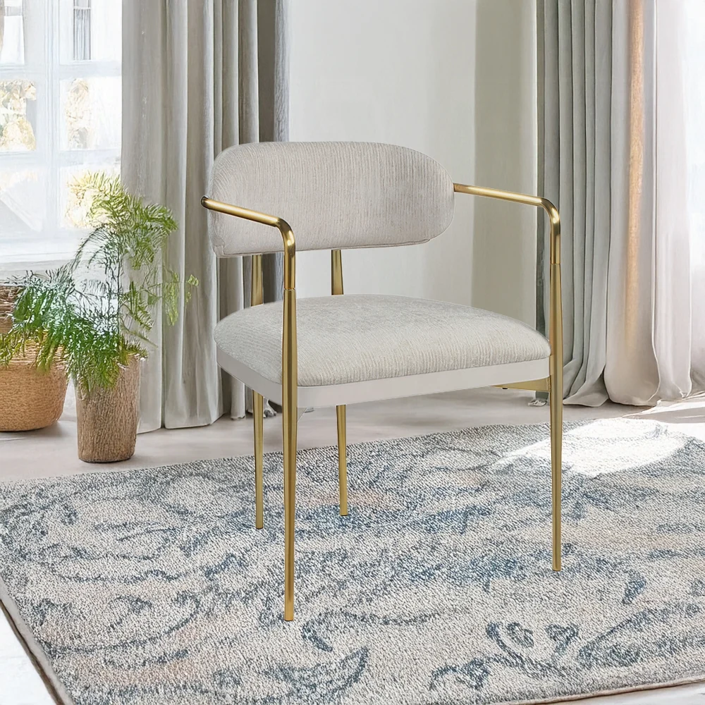 Zayn Natural Marble Top Dining Collection - Image 10