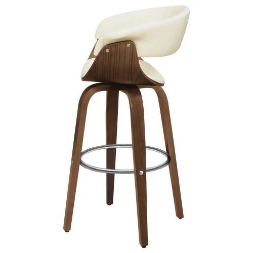 Zion Upholstered Swivel Bar Stool 100206 - Image 4